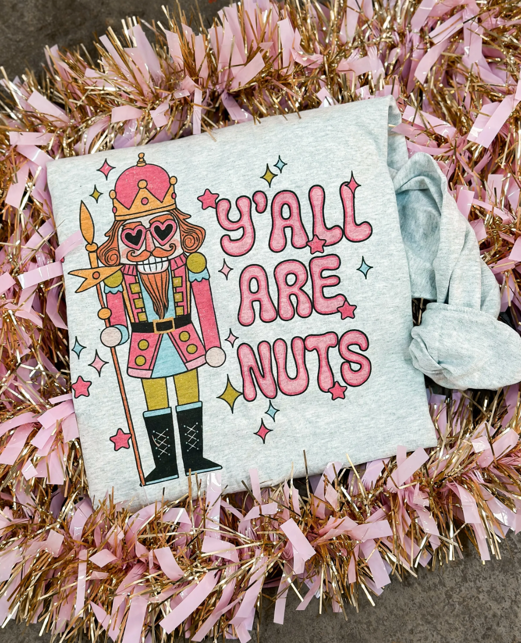 Y'all Are Nuts Shirt- Large