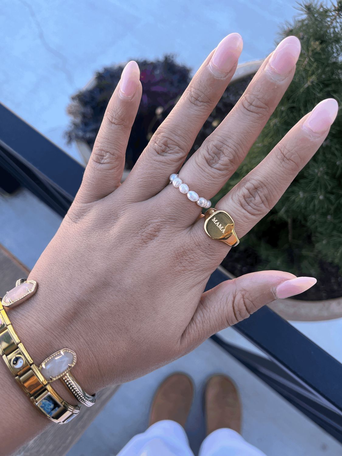 Gold Mama Ring