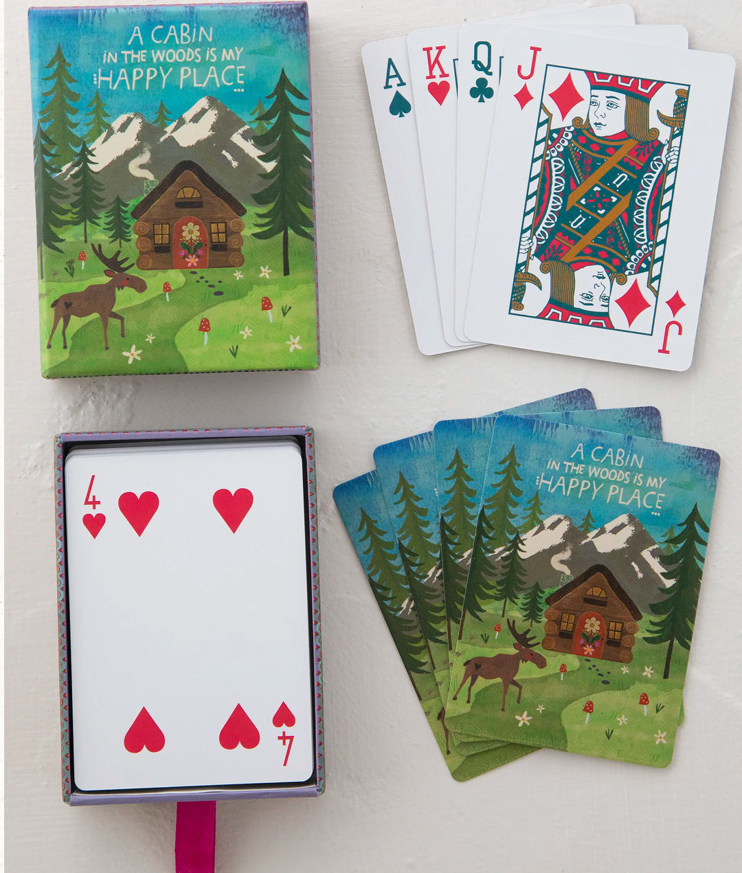 A Cabin In the Woods Playing Cards