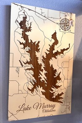 Lake Murray Medium Sign- Woodland Sage