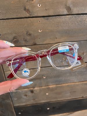 Indie Clear Dark Pink Readers 1.25