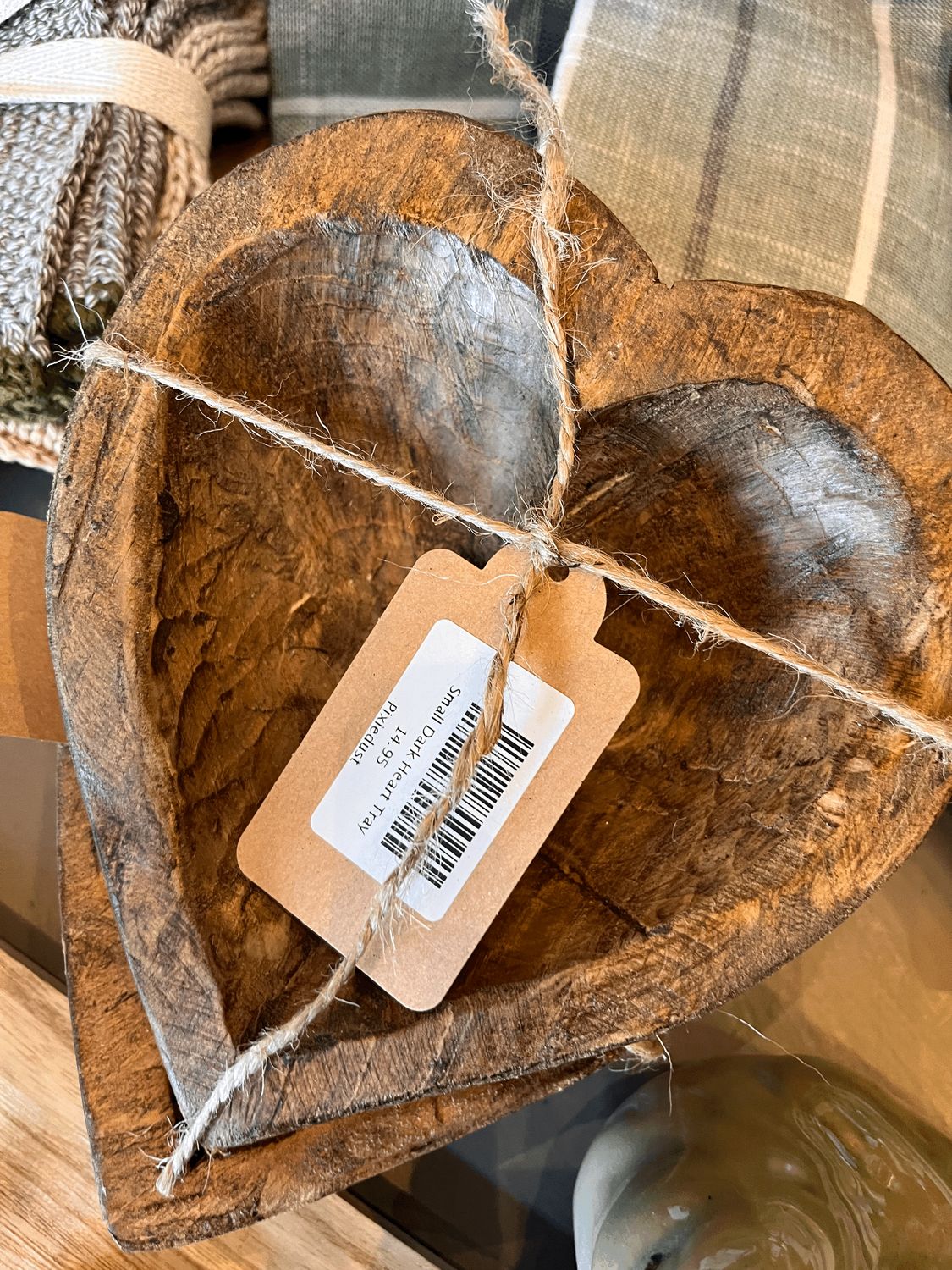 Small Dark Heart Tray