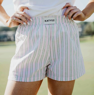 Green and Pink Shorts M