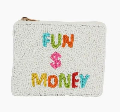 Fun Money Beaded Purse