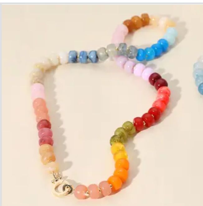 Colorful Beaded Necklace