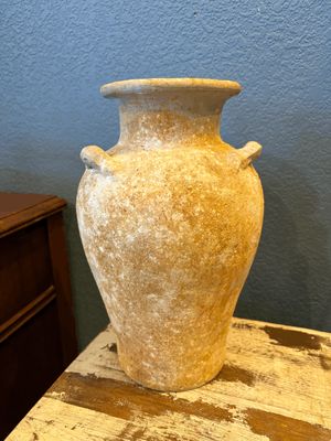 Tan Clay Vase