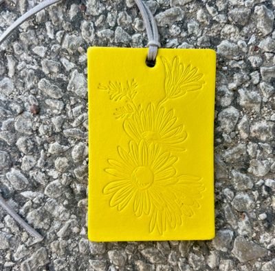 Sunflower freshie in yellow