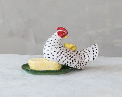 Hen Butter Dish