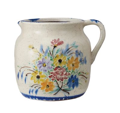 Floral Decorative Pitcher