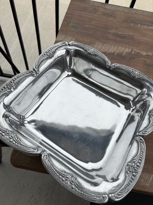 Square Stainless Steel Printed Bowl