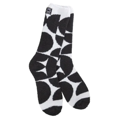 Geo sock white and black