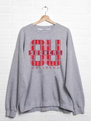 OU Plaid Sweatshirt