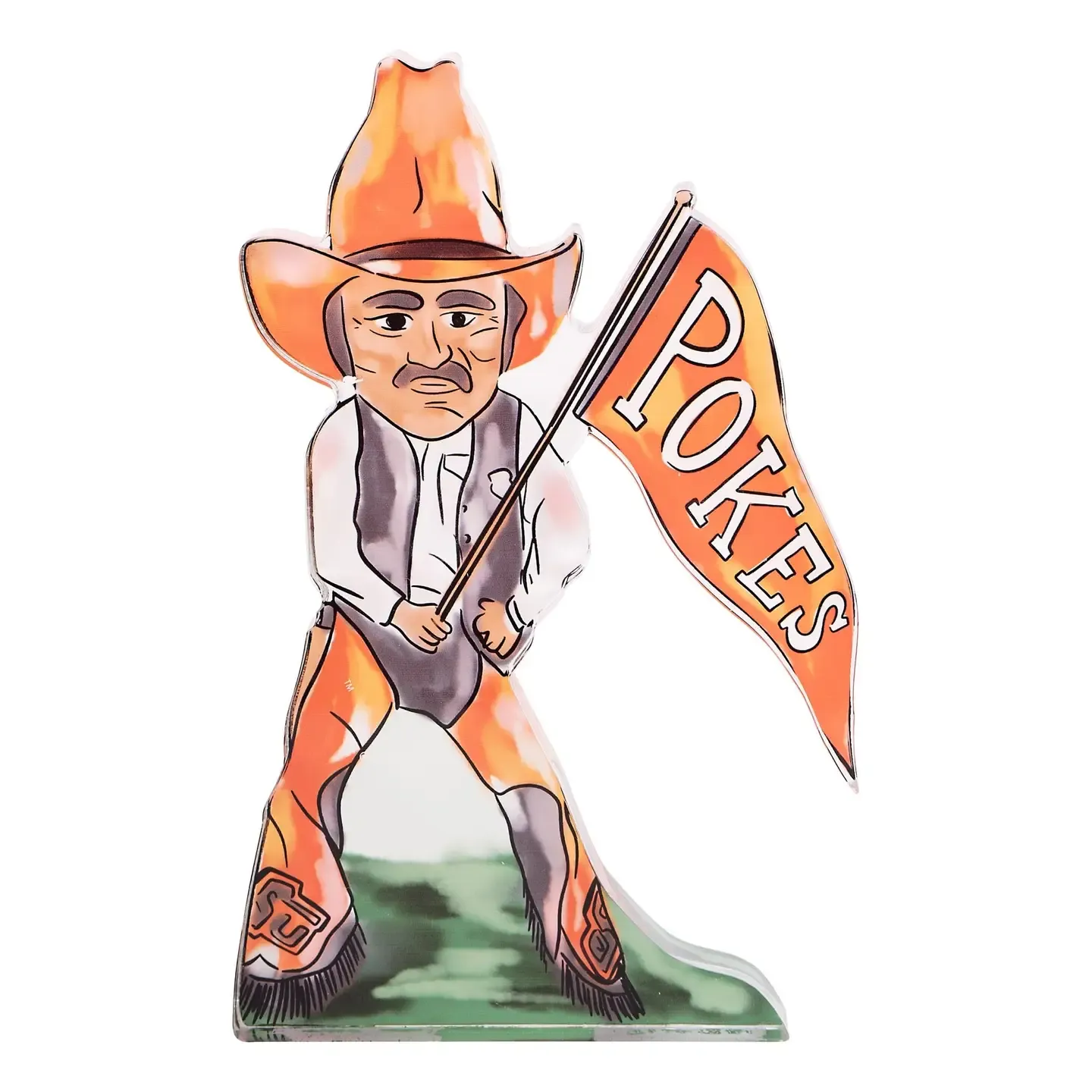 Pistol Pete Acrylic Stand