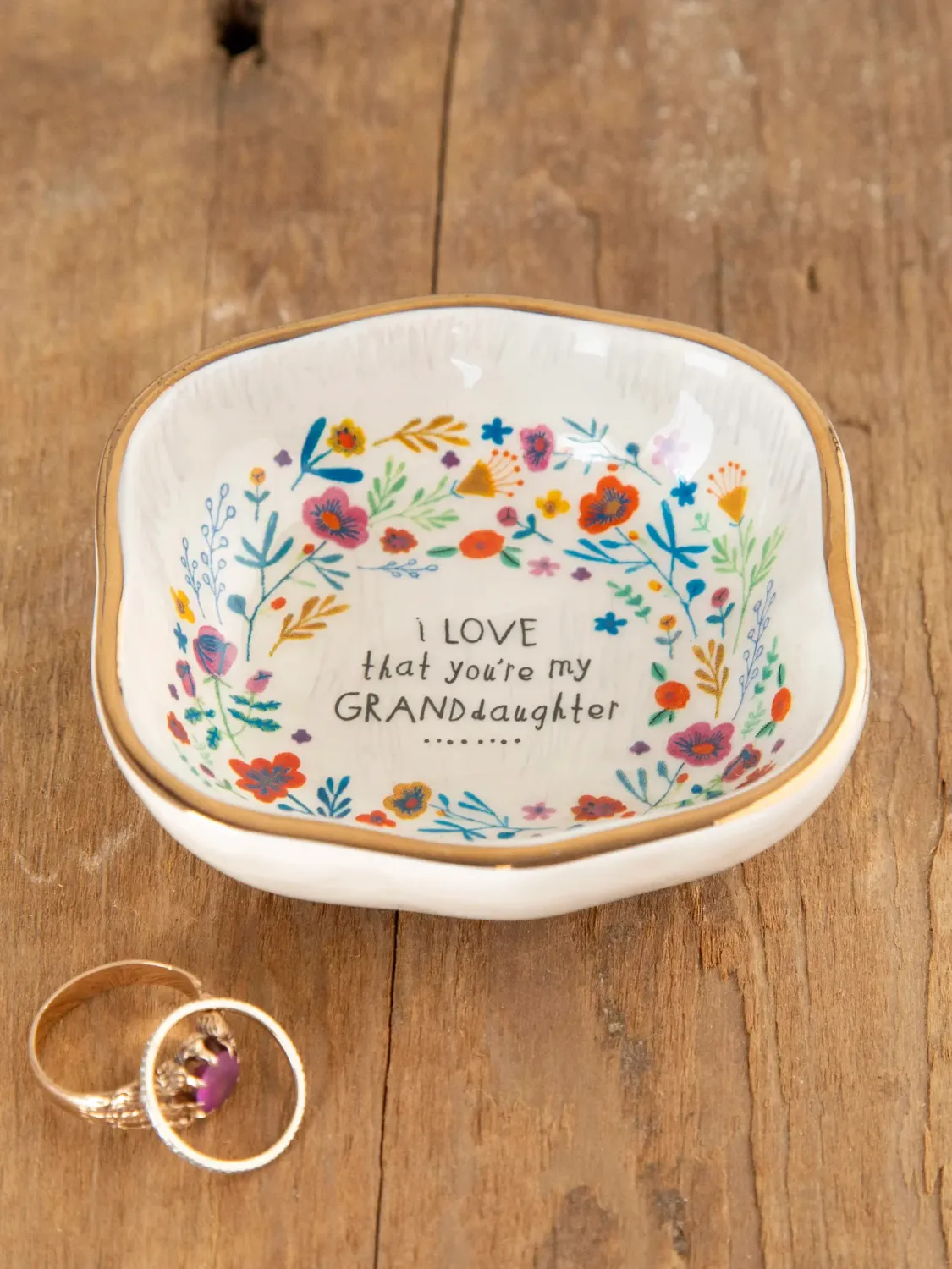 Granddaughter trinket bowl