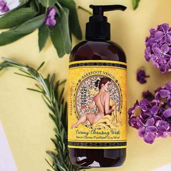 Barefoot Venus Mustard Bath Creamy Cleansing Wash