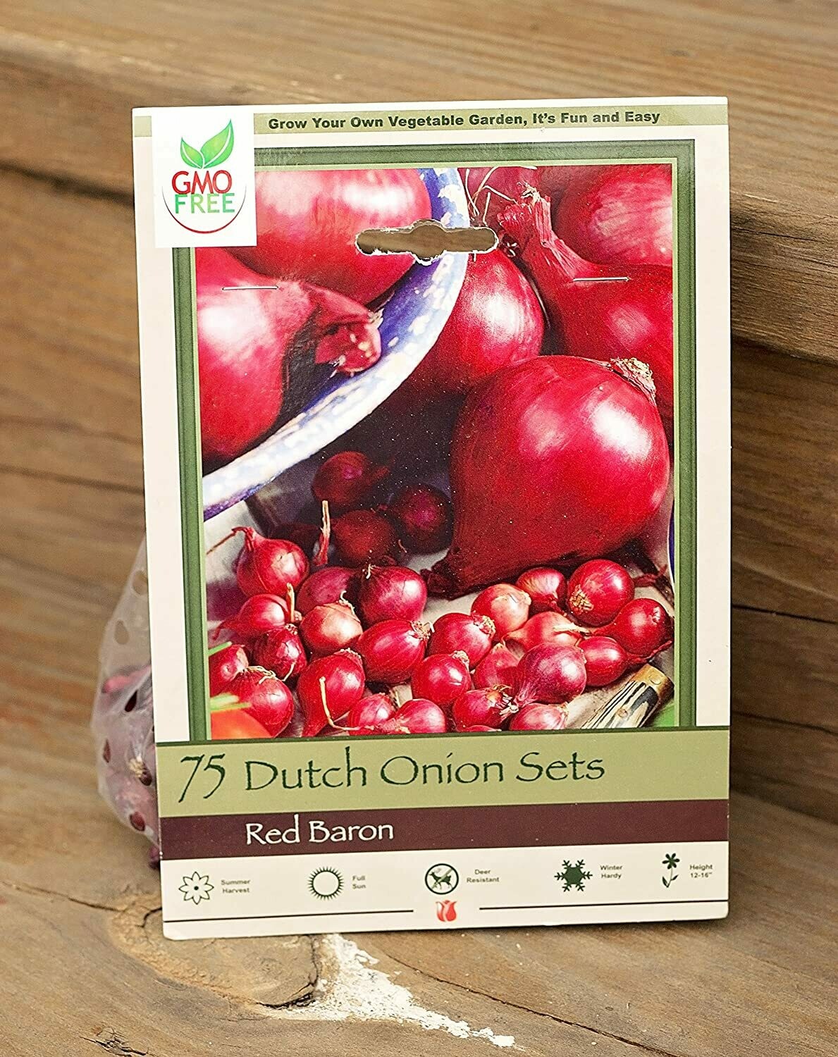 Onion Red Dutch Seed 75 sets