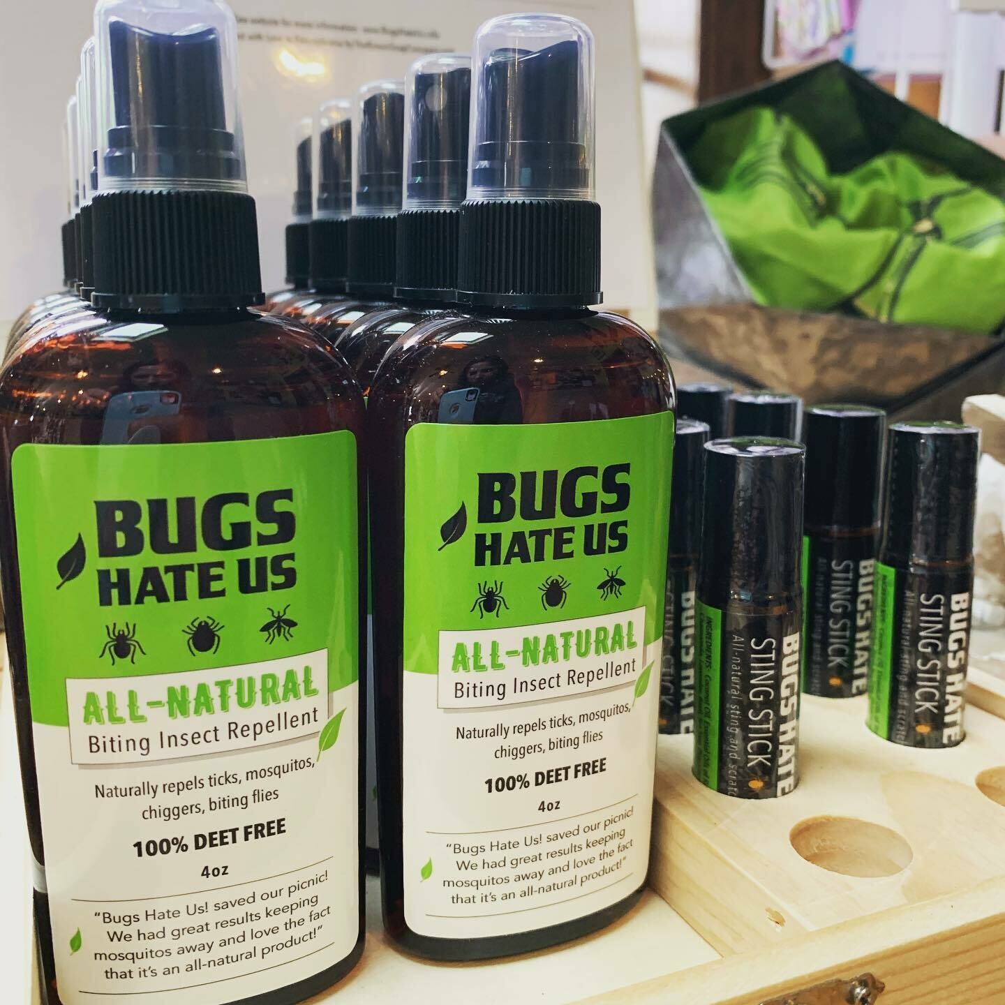 Bugs Hate Us Sting Stick