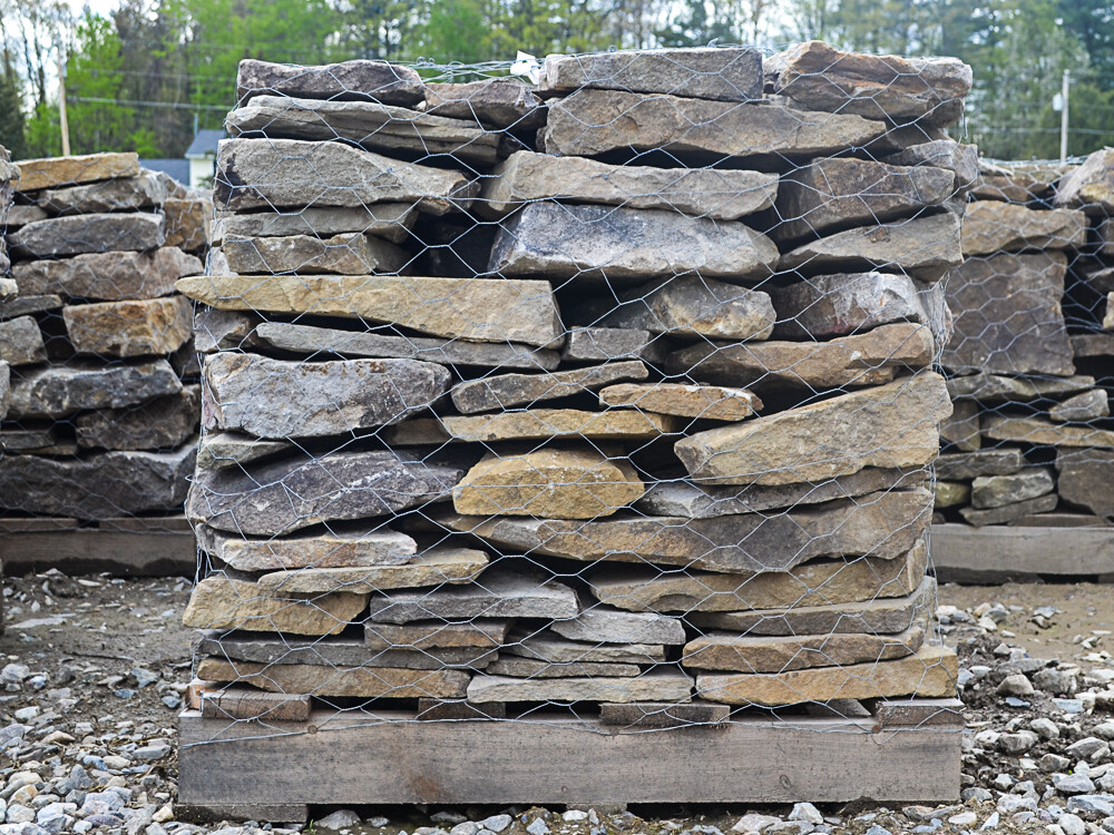 Natural Fieldstone Wallstone Pallet
