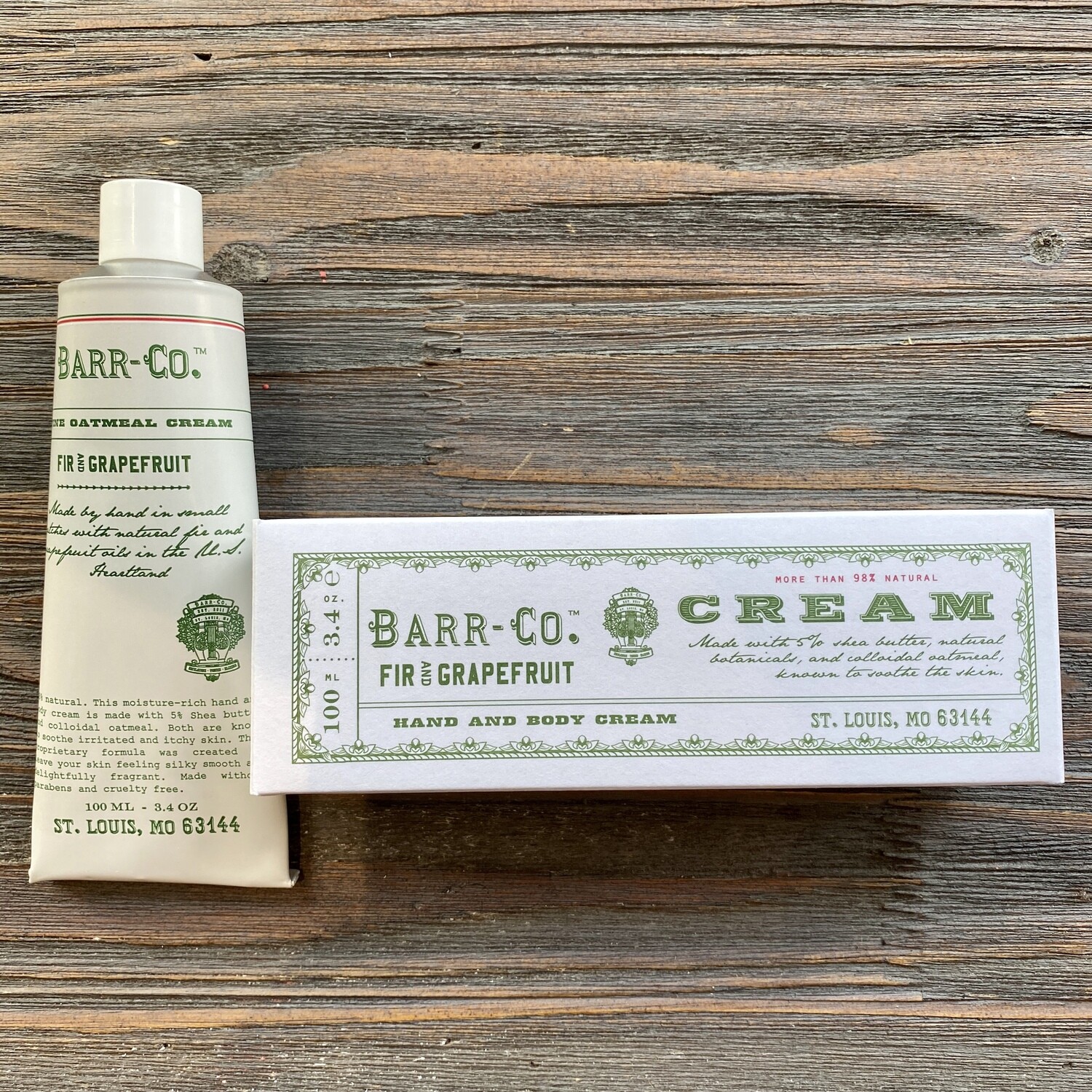Barr Co. Hand Cream 3.4 oz