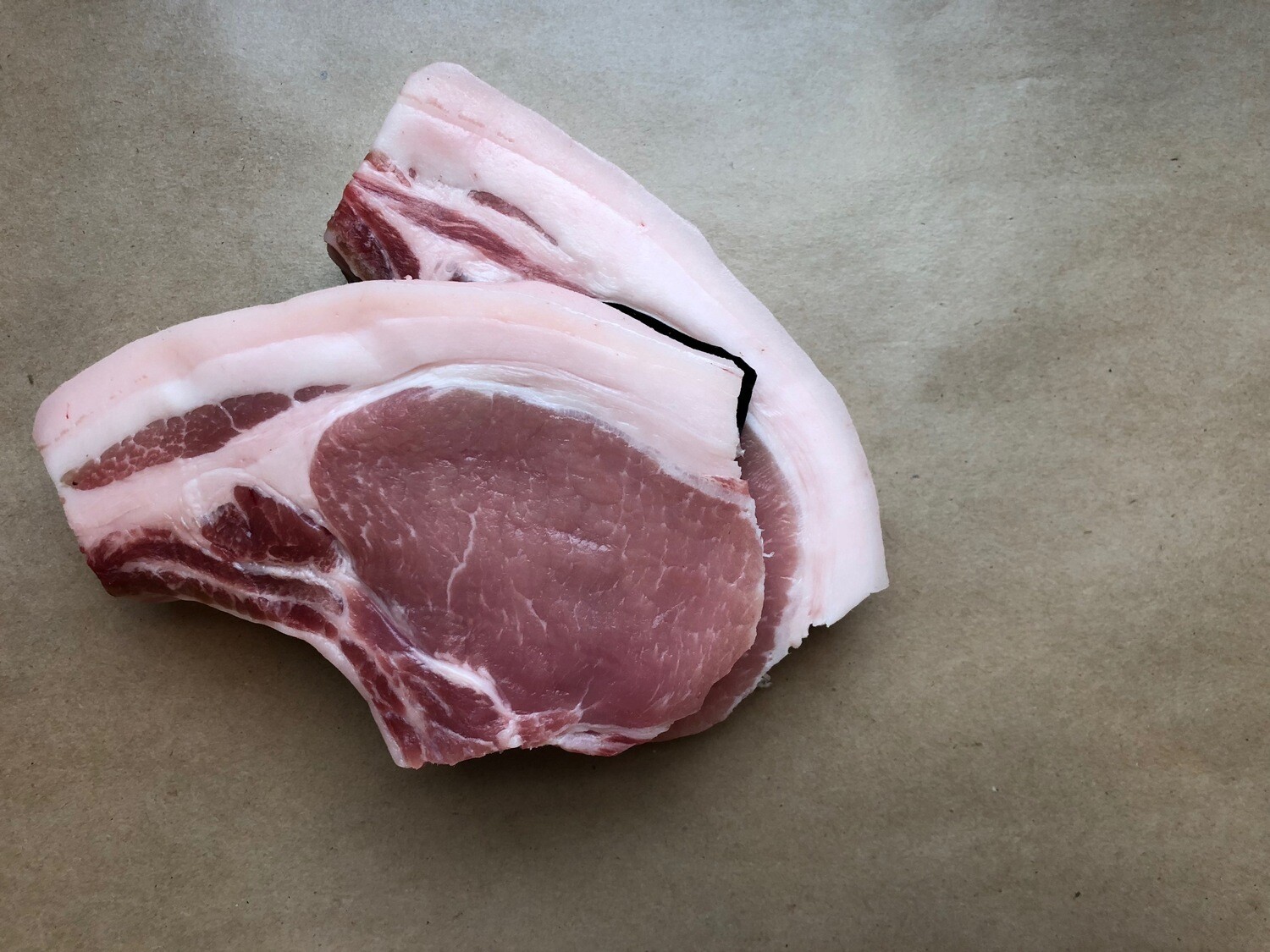 BoneIn Pork Rib Chops (priced per pound)