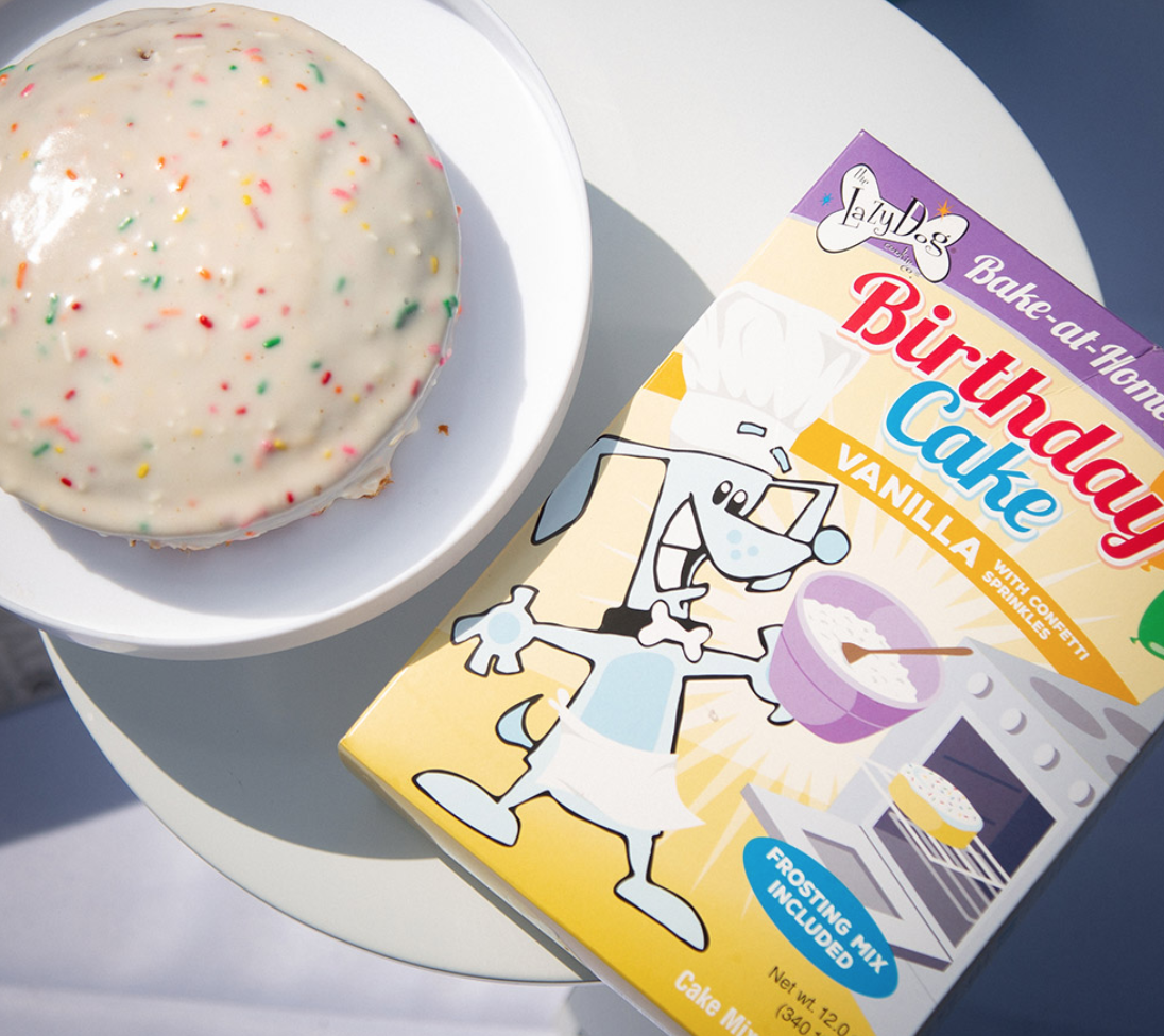 Birthday Cake Mix ( At Home ) LAZY DOG