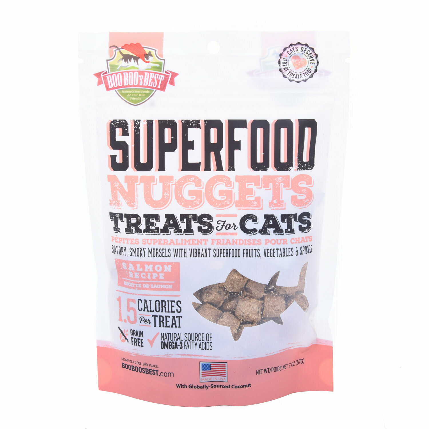 Salmon Superfood Nuggets Cat Treats