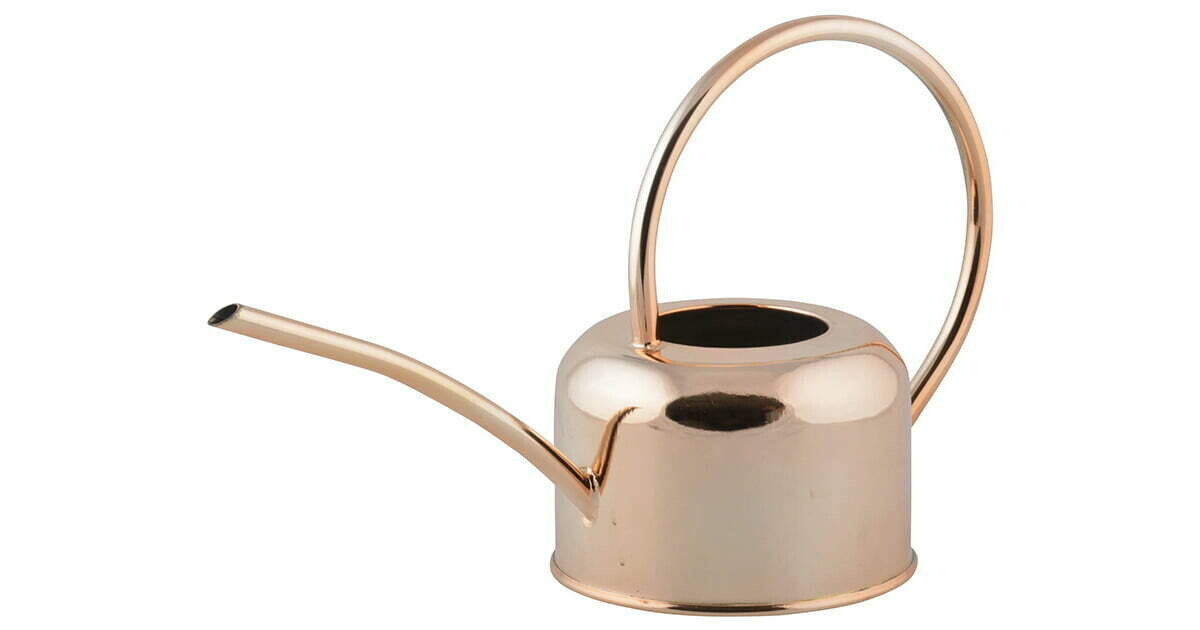 Copper Plated Watering Can