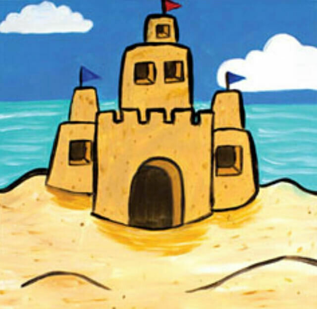 SAND CASTLE PAINT KIT