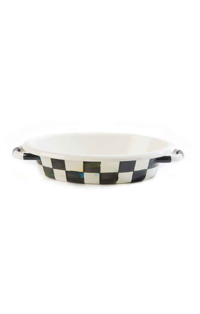 CC enamel oval gratin dish small