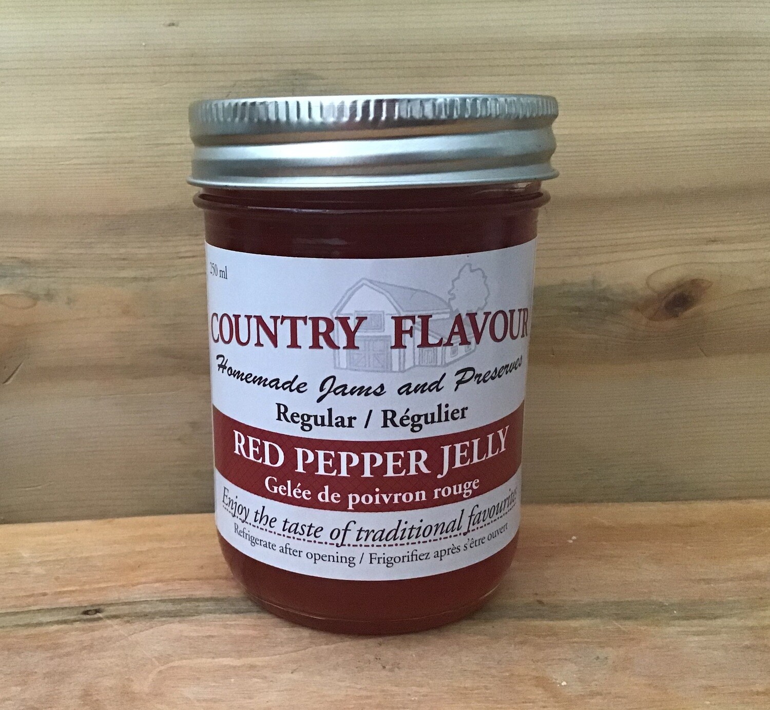 Country Flavour Red Pepper Jelly (250ml)