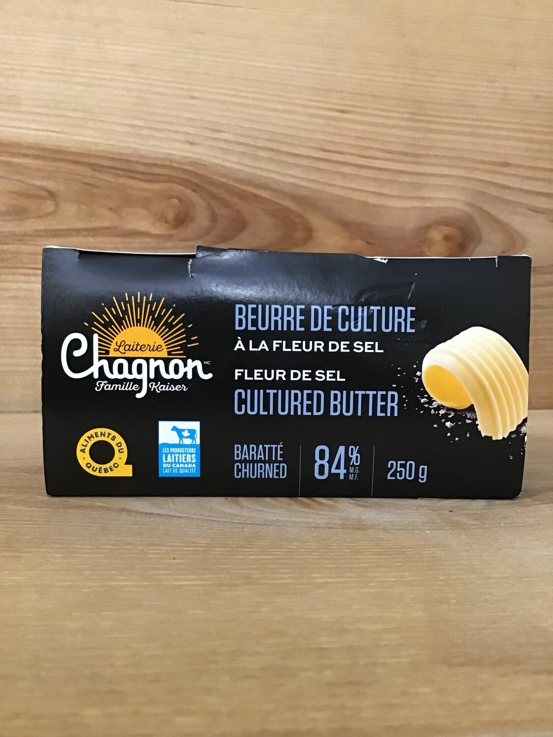 Cow's Salted 84% Cultured Butter 