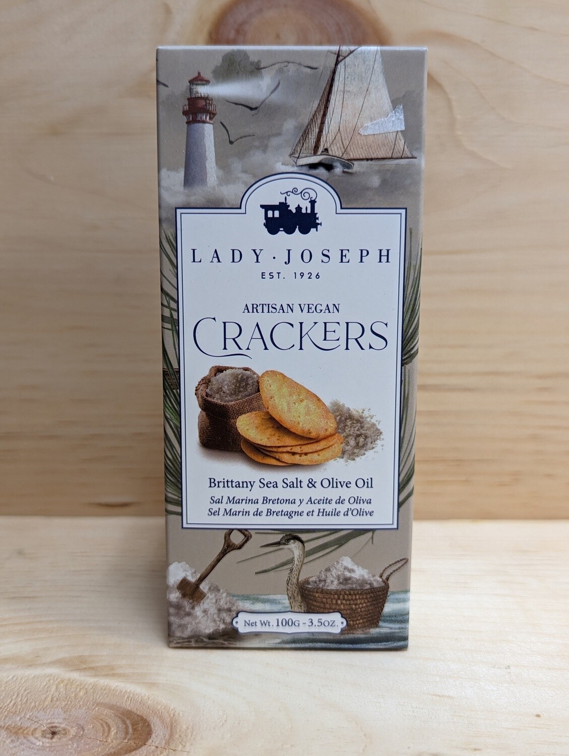 Lady Joseph Brittany Sea Salt Crackers