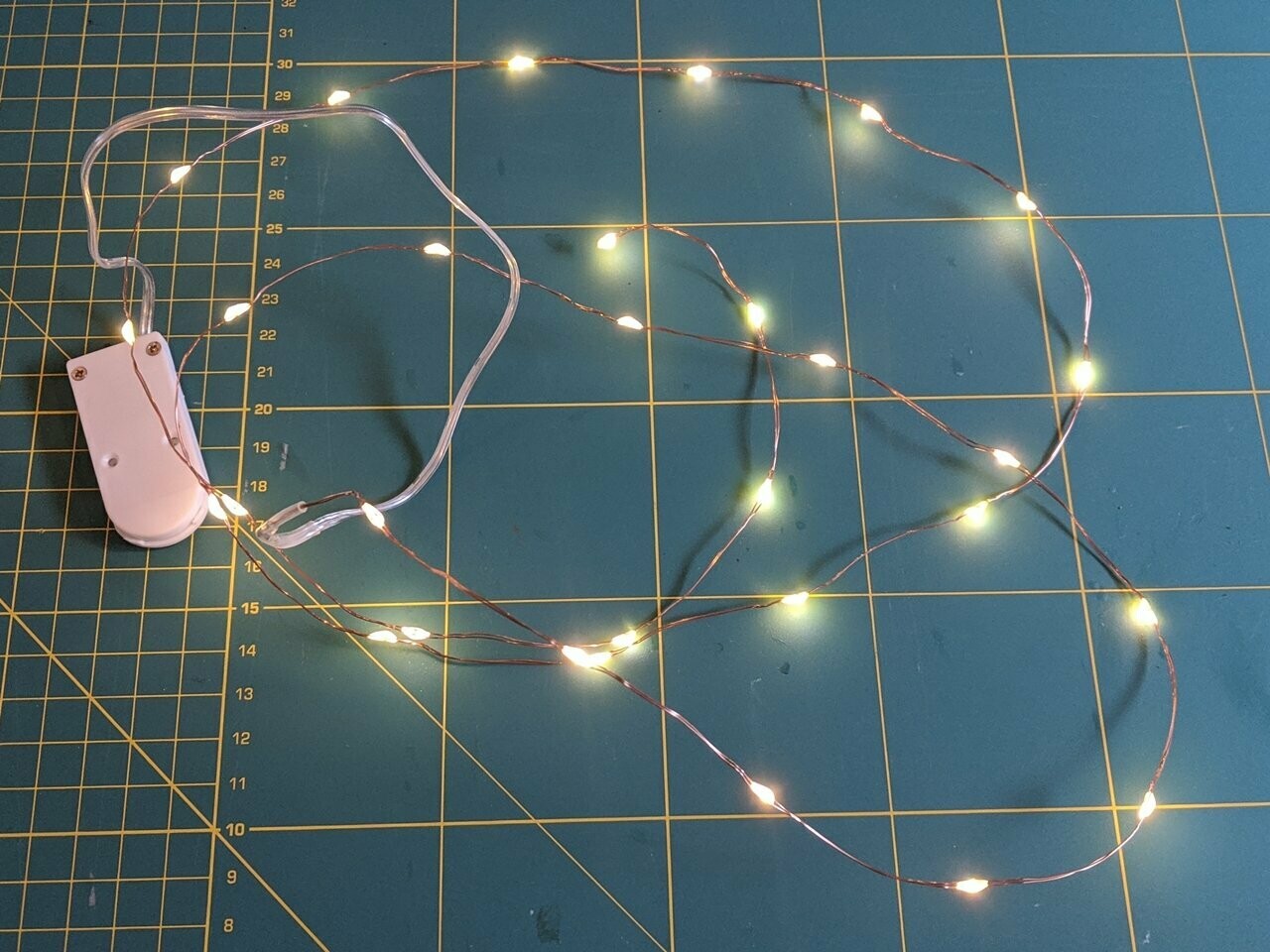 Micro LED String Warm White (30x LEDs)