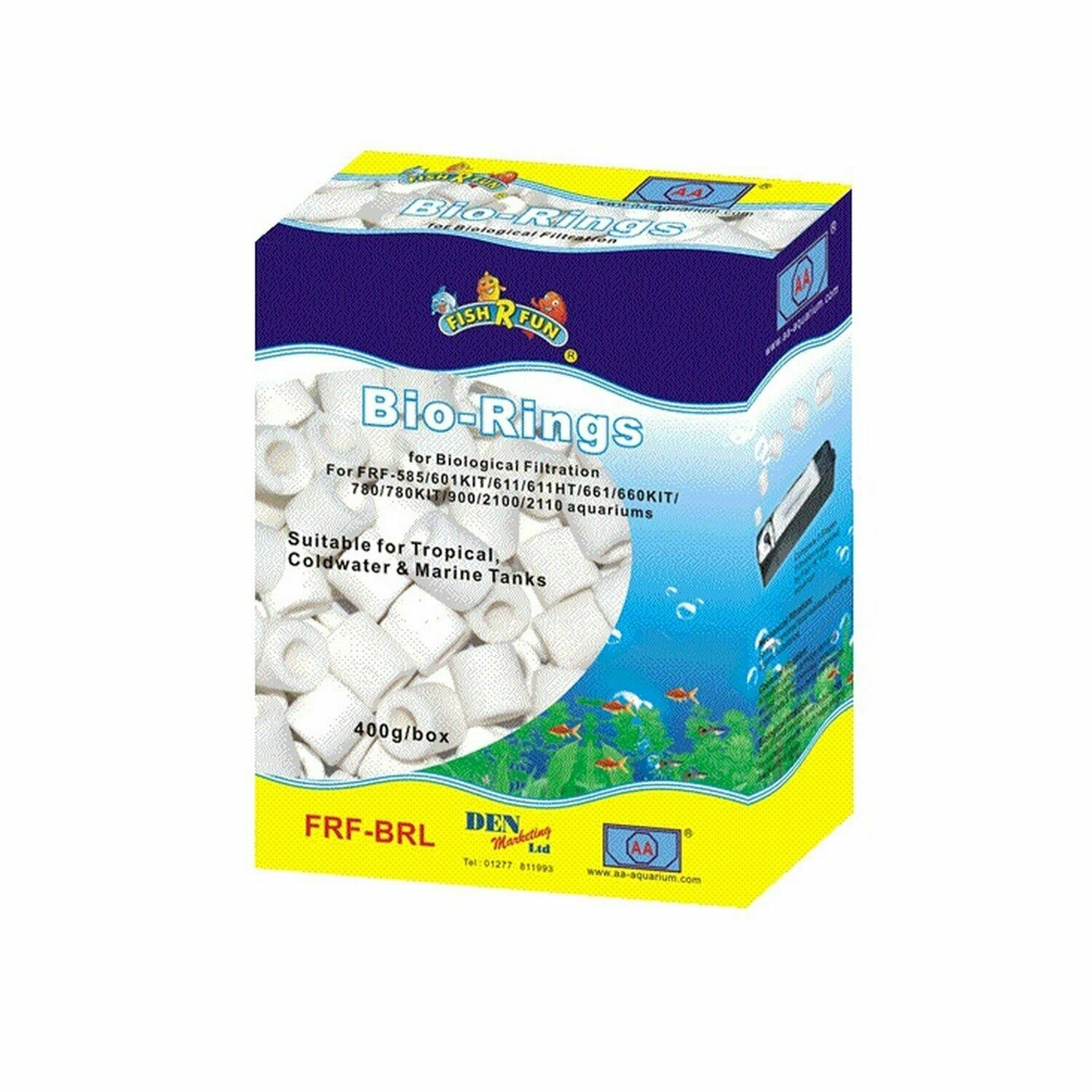 Fish R Fun Bio Rings 250g