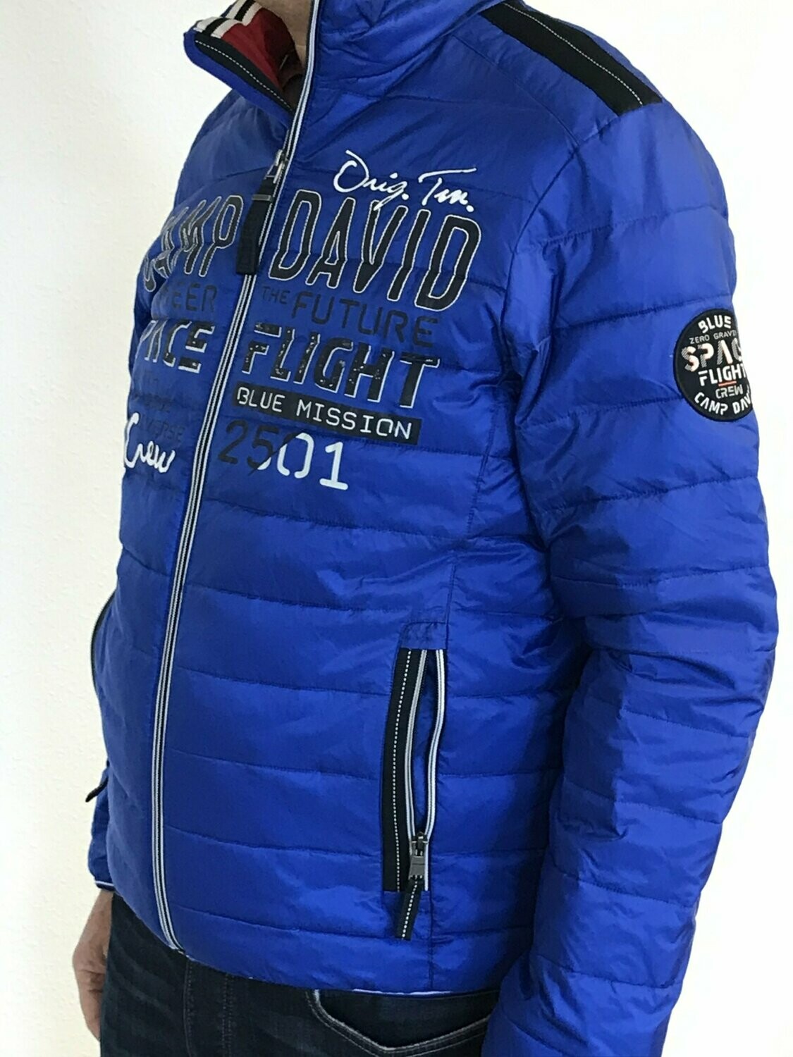 Herren Jacke flight blue Camp David