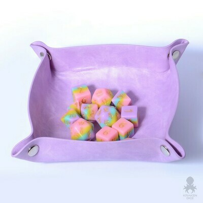 Kraken Skin Dice Tray In Purple