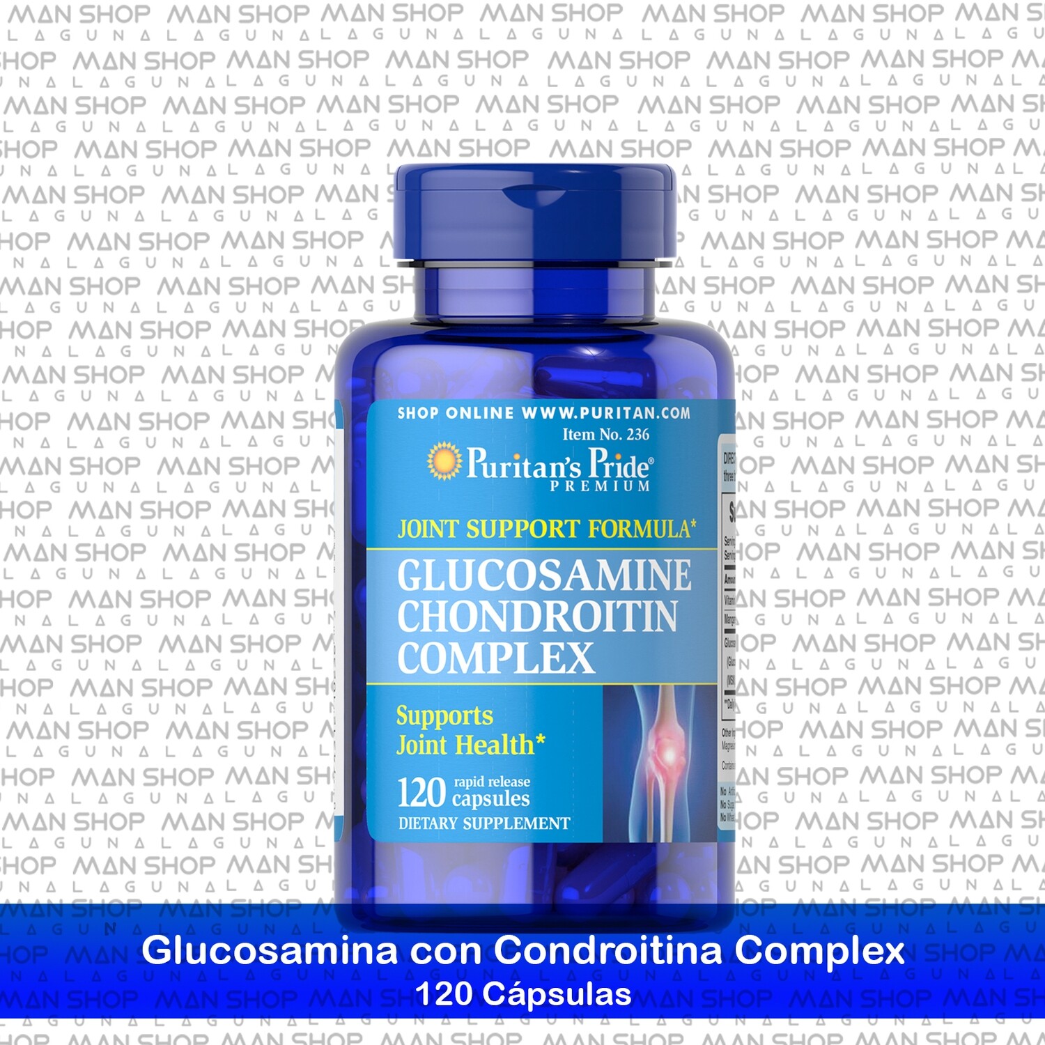 Glucosamina con Condroitina Complex, 120caps