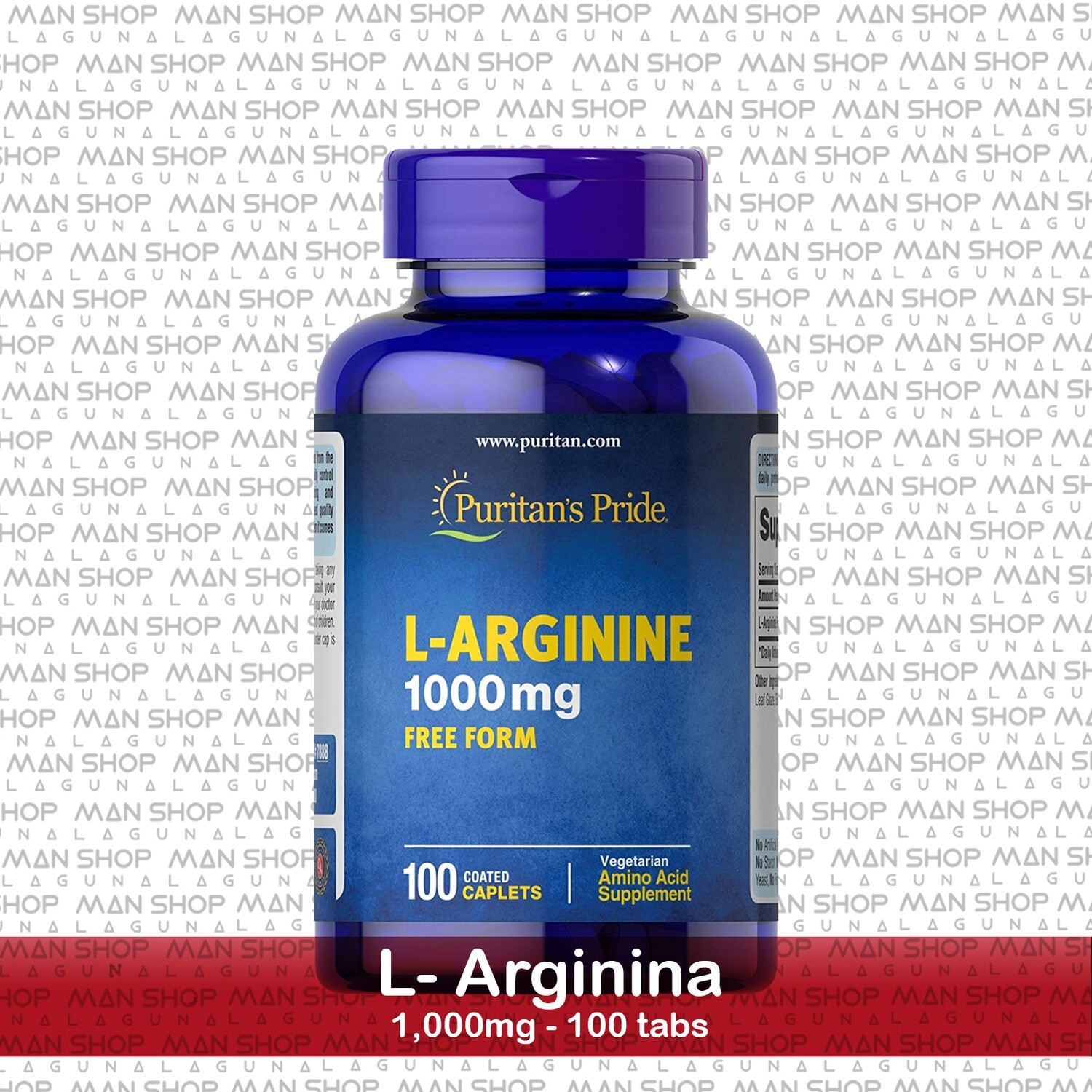 LArginina / LArginine 1,000 mg. 100 Tabs
