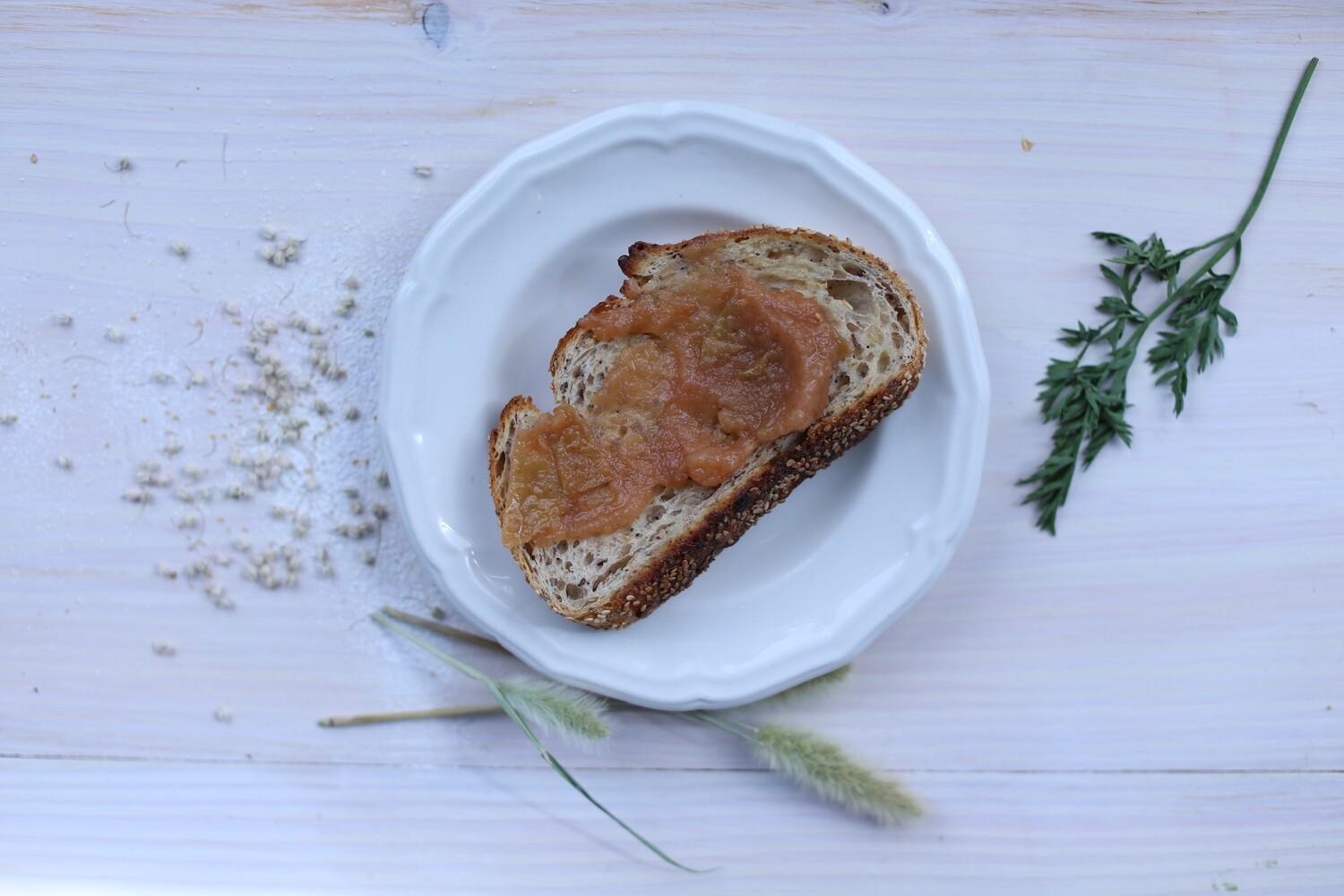 Toast & Fruit Preserve