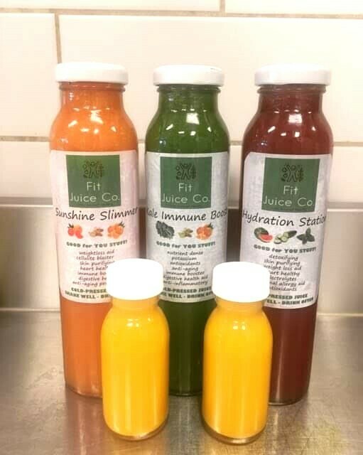Immunity Pack (3 Juices, 2 Shots) LOCAL Fit Juice Co