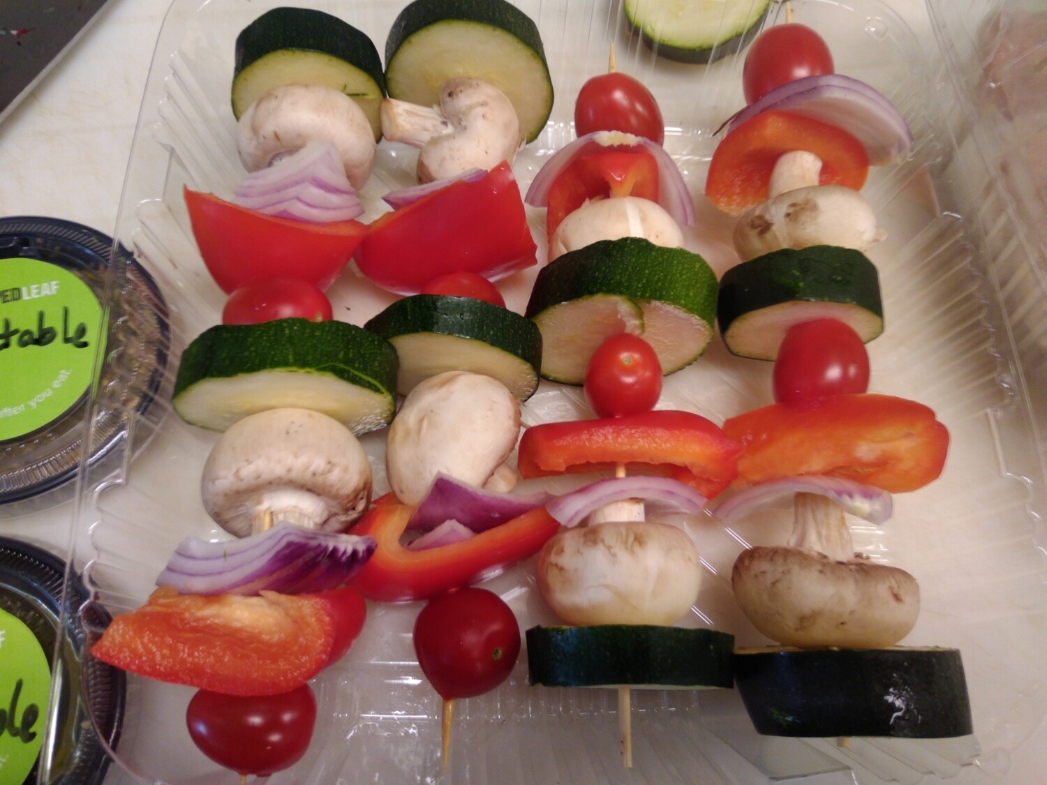 Marinated Vegetable Skewers Pack of 4