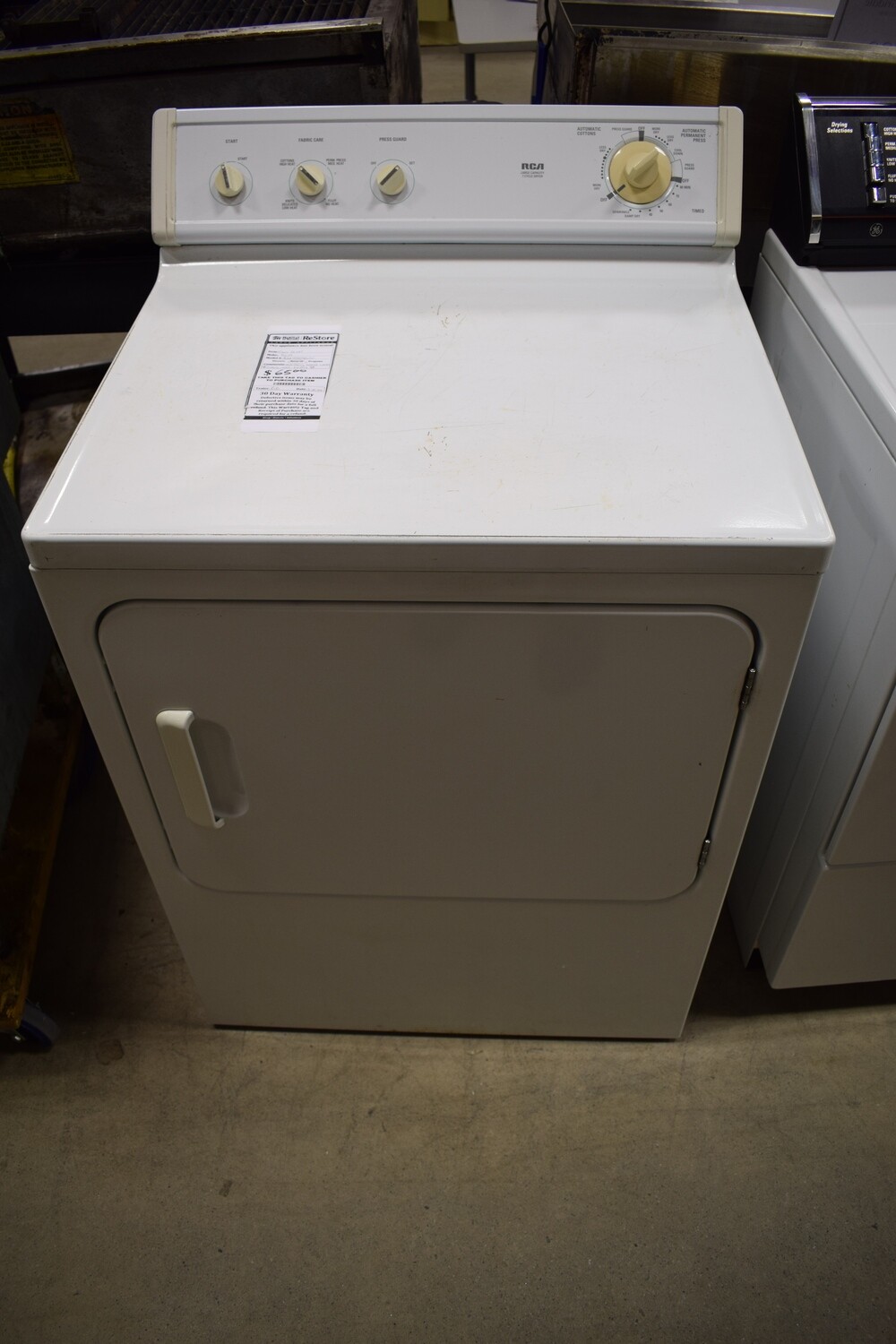 RCA Natural Gas Dryer