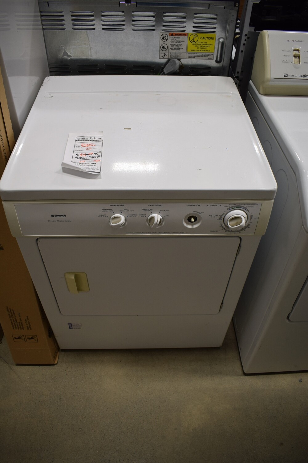 Kenmore Natural Gas Dryer