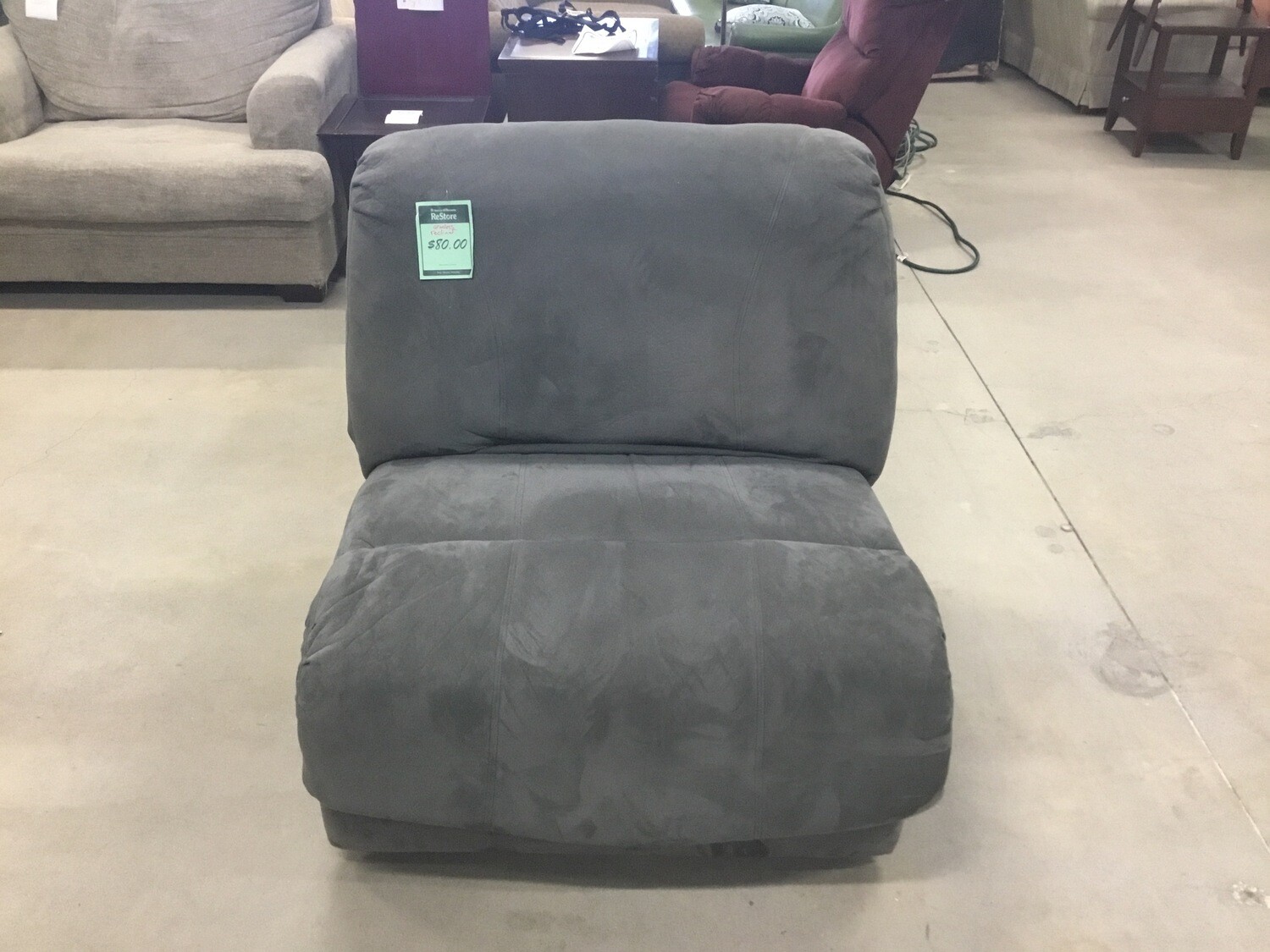 Armless Recliner
