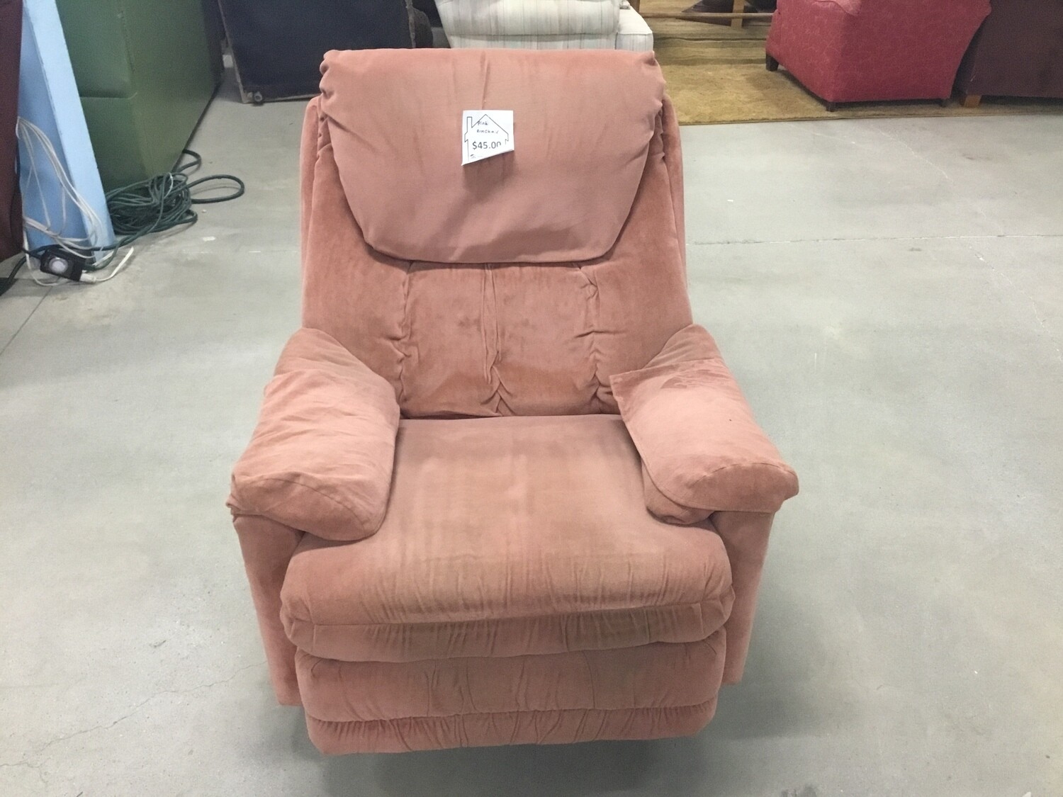 Pink Rocker Recliner