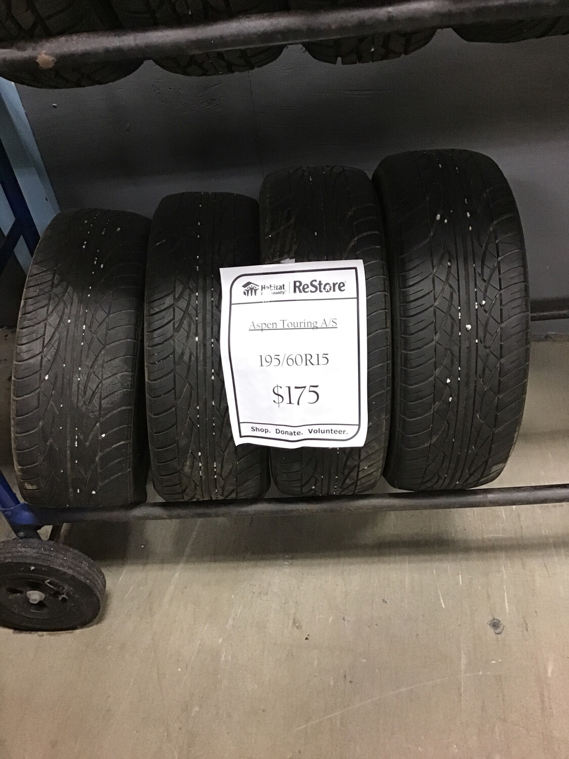 Aspen Touring A/S Tires 195/60/R15