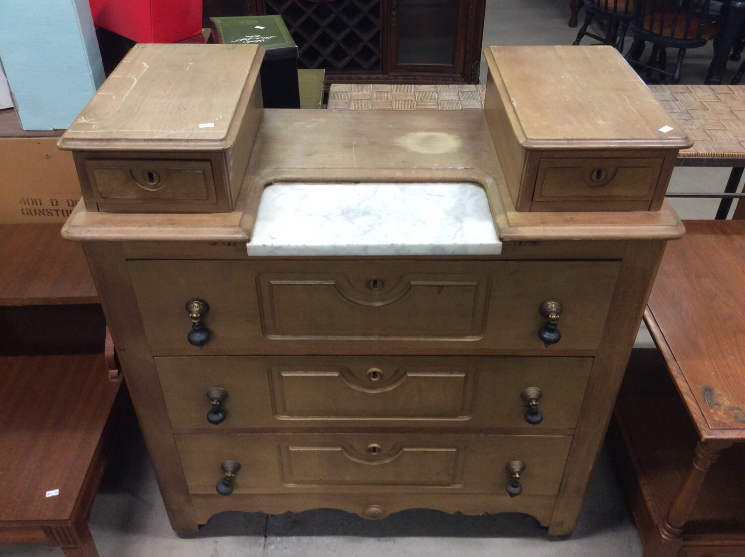 Marble Top Dresser