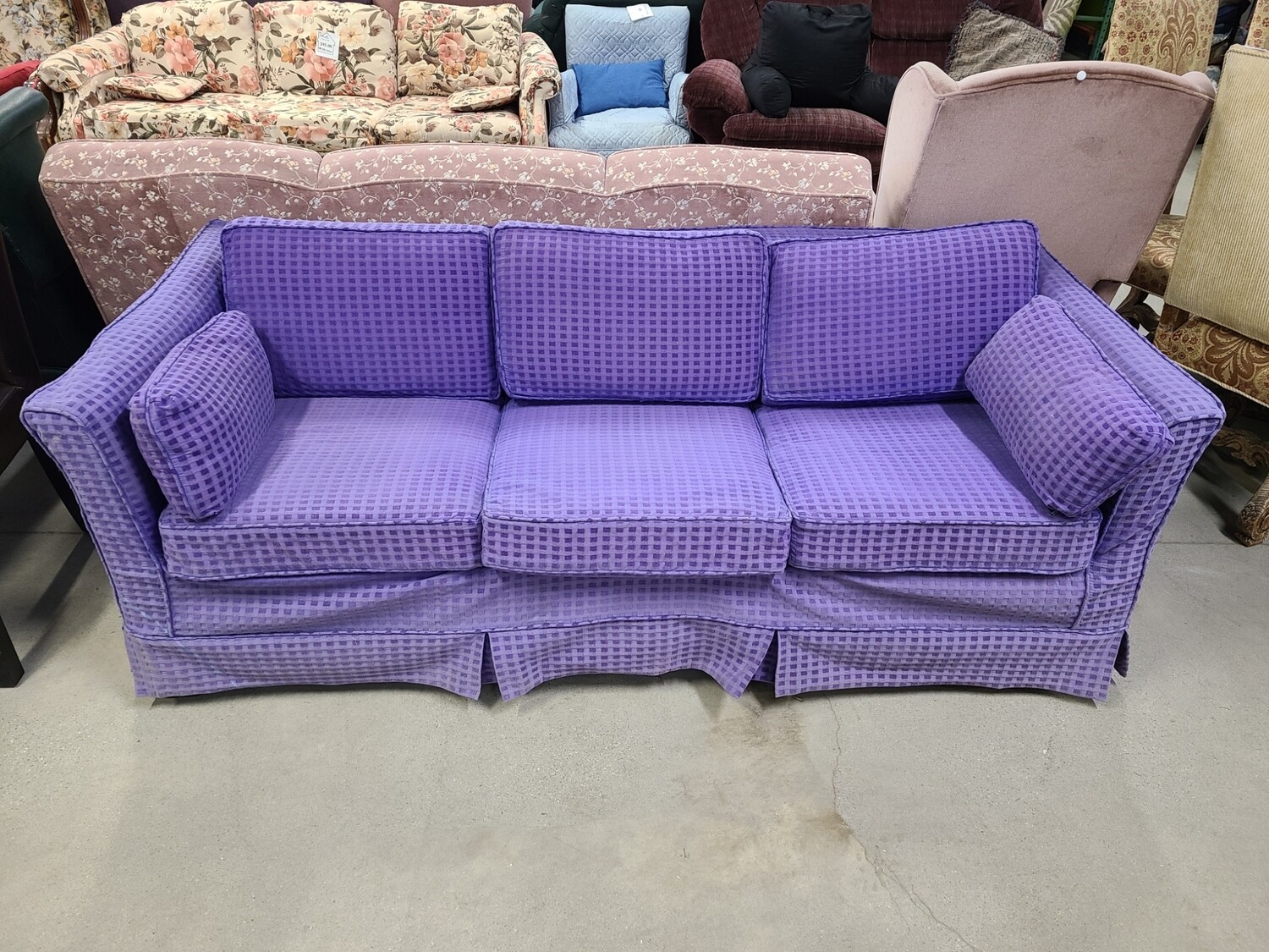 Purple Sleeper Sofa
