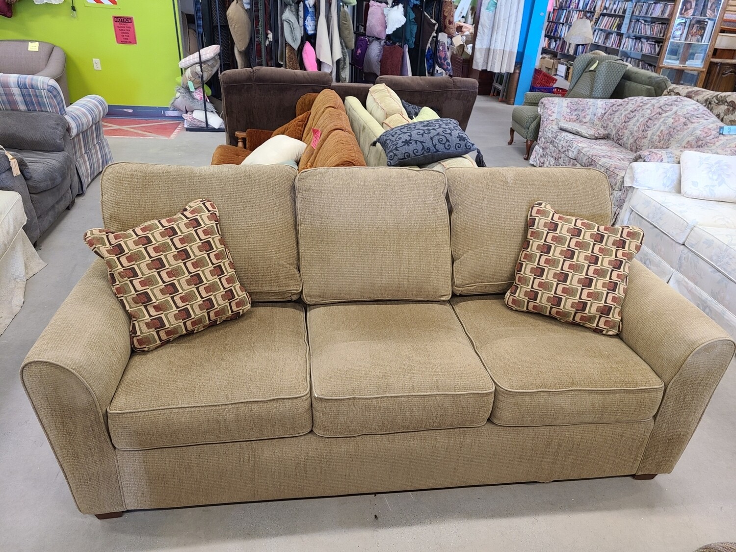 Tan LaZBoy Sofa