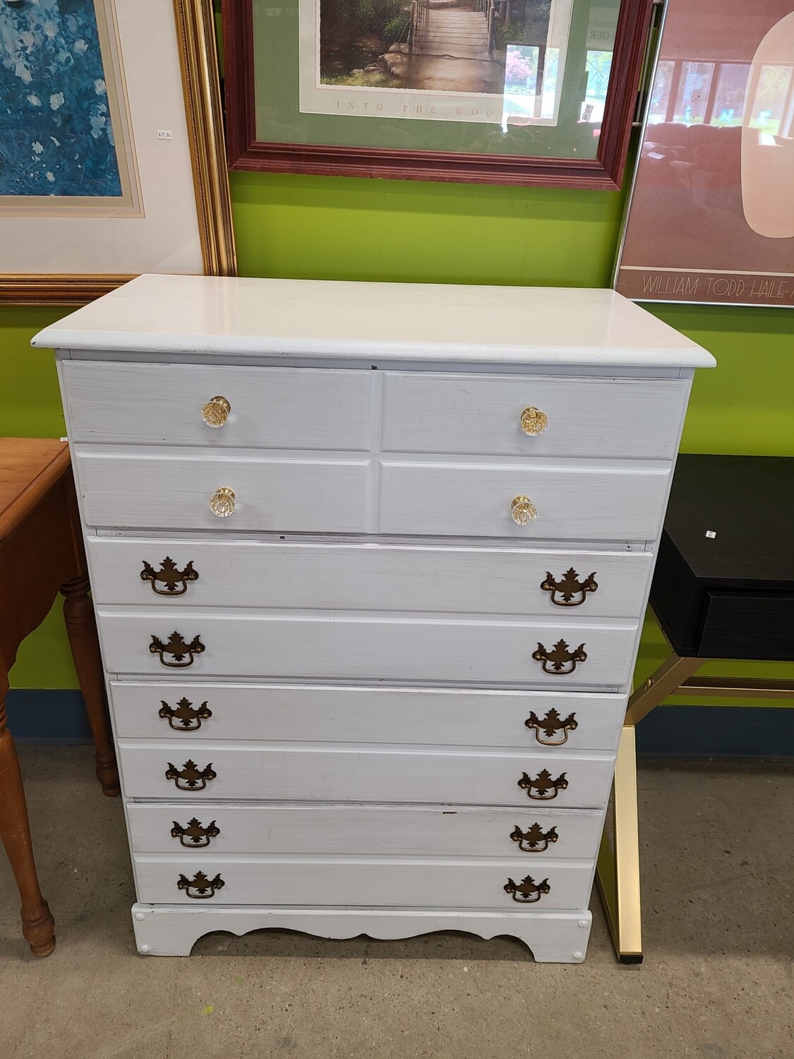 White Painted Dresser